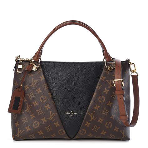 louis vuitton monogram and black|louis vuitton monogram very tote.